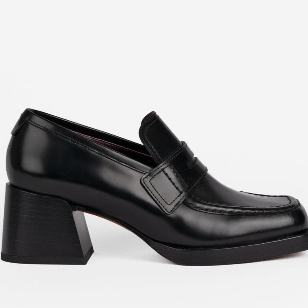 Labucq Kitty Black Spazzolato - NWOT